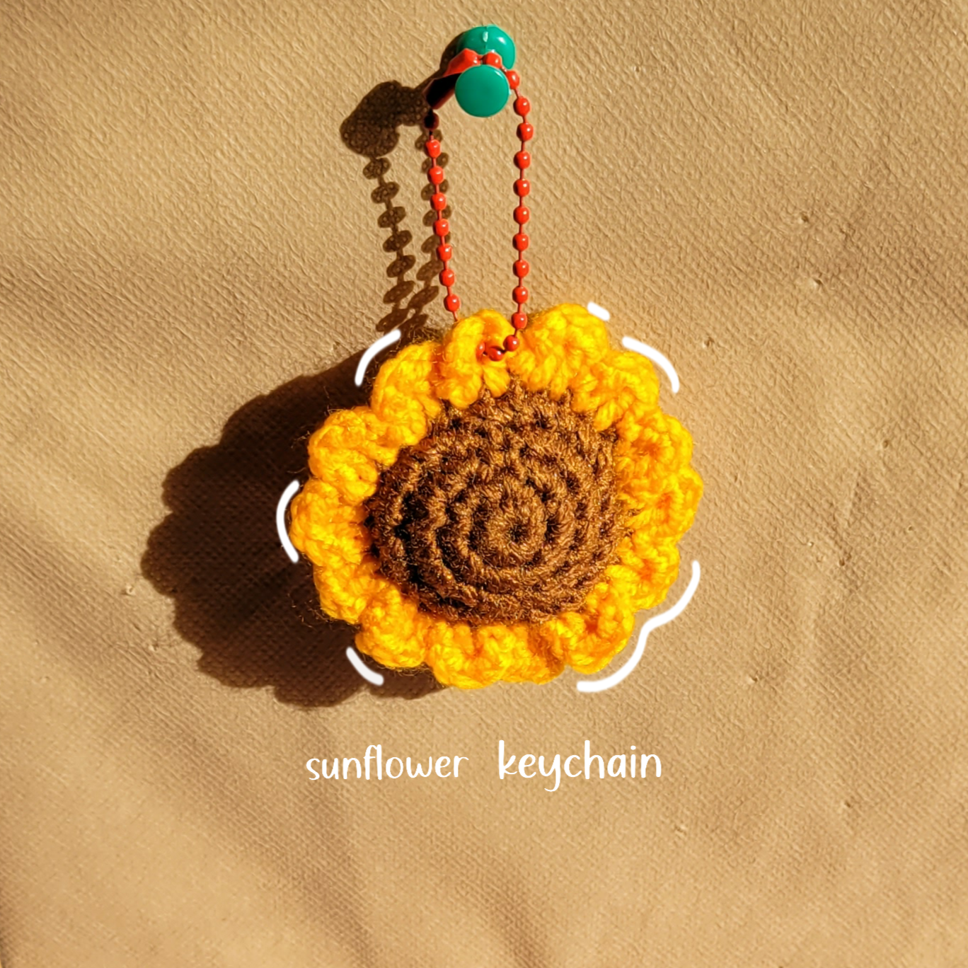 Sun Flower Keycharm